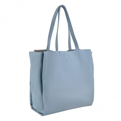 Женская сумка, голубая Sergio Belotti 6704 light blue Napoli