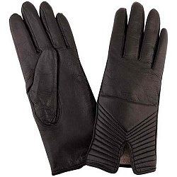 Женские перчатки чёрные Giorgio Ferretti 30016 IK A1 black (6.5)