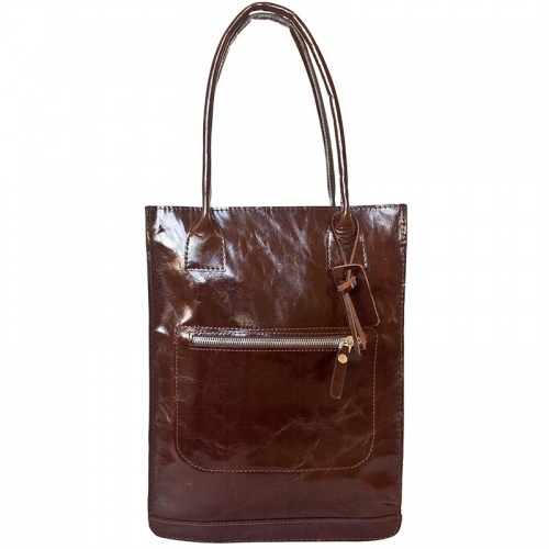 Кожаная женская сумка Arluno brown Carlo Gattini 8007-02