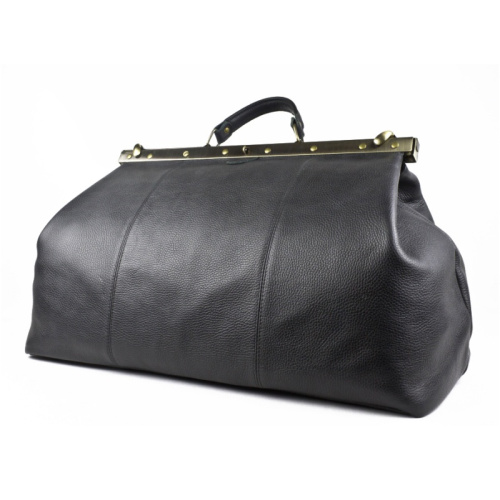 Кожаная дорожная сумка Petro black Carlo Gattini 4001-01