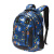 Рюкзак TORBER CLASS X, черно-синий с рисунком "Мячики" T5220-BLK-BLU