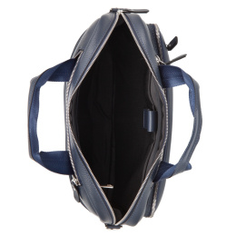 Бизнес-сумка, синяя Sergio Belotti 7035 Napoli blue