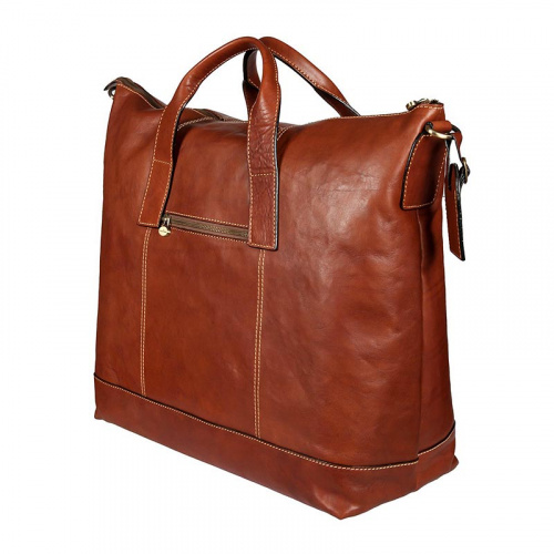 Дорожная сумка коричневая Gianni Conti 912074 tan