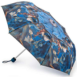 Женский зонт механический синий Fulton L849-3419 TheUmbrellas