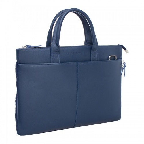 Кожаная деловая сумка  Bolton Dark Blue Lakestone 92900/DB