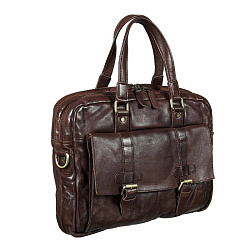Бизнес сумка, коричневая Gianni Conti 4001381 brown