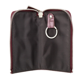 Ключница, розовая Sergio Belotti 7404 croco pink