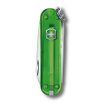 Нож-брелок, 58 мм, 7 функций, полупрозрачный зелёный Victorinox 0.6223.T41G GS