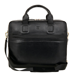 Бизнес-сумка черная Sergio Belotti 9992 milano black