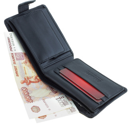 Портмоне горизонтальное чёрное SCHUBERT g040-106/01