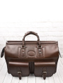 Кожаный саквояж Fabriano premium brown Carlo Gattini 4008-53