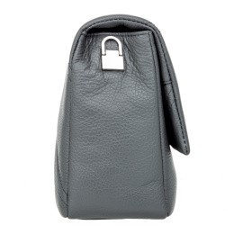 Cумка женская, серая Sergio Belotti 60318 chrome Napoli