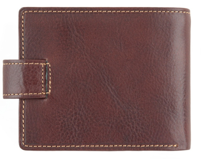Портмоне + кредитница коричневая Tony Perotti 331230/2