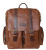 Кожаный рюкзак-сумка, коньяк/коричневая Carlo Gattini 3003-08