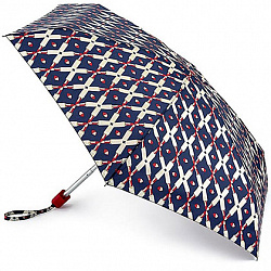 Женский зонт синий Fulton L717-3552