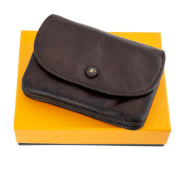 Монетница - картхолдер, коричневая Gianni Conti 4208189 brown