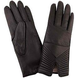 Женские перчатки чёрные Giorgio Ferretti 30016 IK A1 black (7.5)