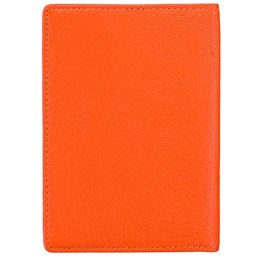 Обложка для паспорта оранжевая Др.Коффер S10154
