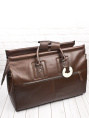 Кожаный саквояж Fabriano premium brown Carlo Gattini 4008-53