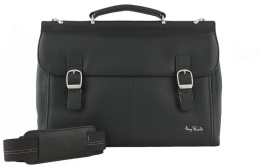 Мужской портфель чёрный Tony Perotti 561464/1