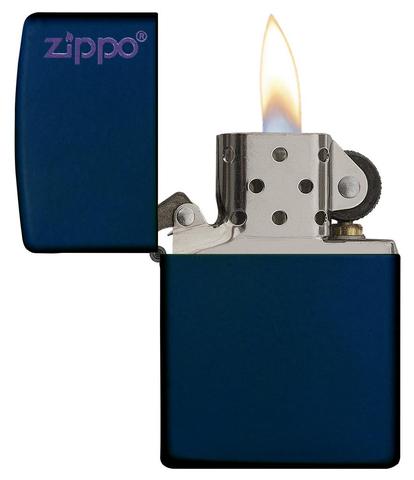 Зажигалка Classic с покр. Navy Matte синяя Zippo 239ZL GS