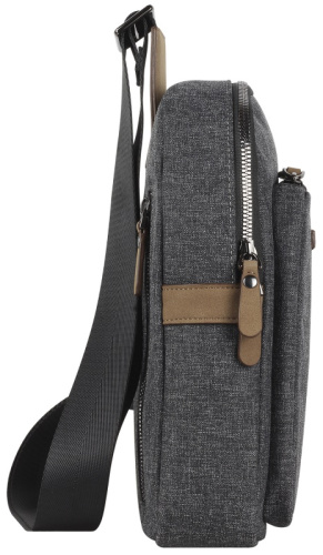 Рюкзак с одним плечевым ремнем BUGATTI Luce, серый 49650149