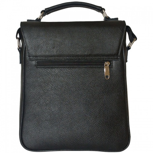 Кожаная мужская сумка, черная Carlo Gattini 5042-01