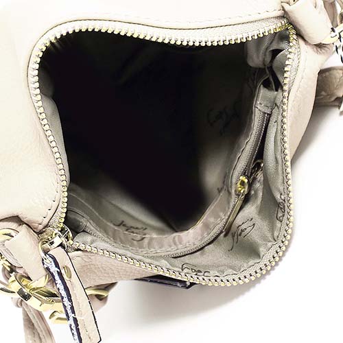 Женская сумка бежевая. Натуральная кожа Jane's Story 897S-61