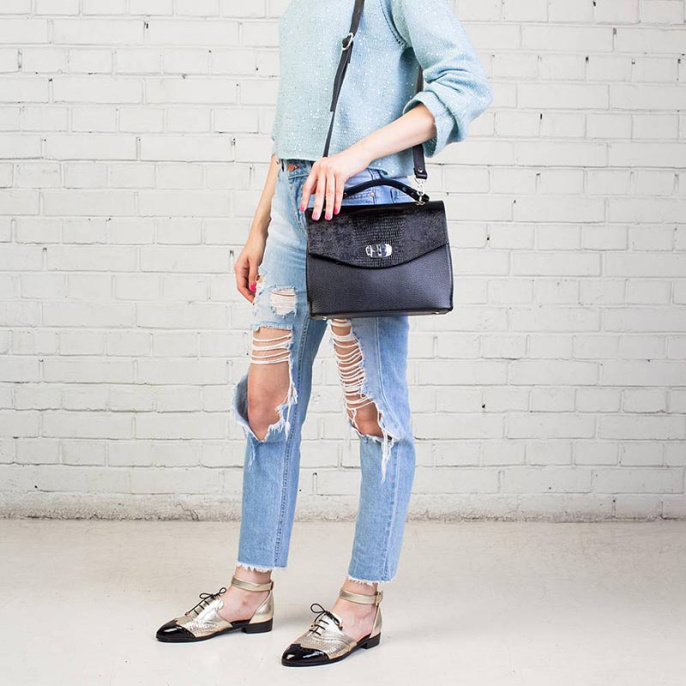 Сумка кросс-боди Alison Black Lakestone 986318/BL