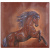 Портмоне № 1 «Брамби» коньяк с росписью Alexander TS