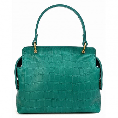 Женская сумка зеленая Alexander TS KB0020 Green Croco