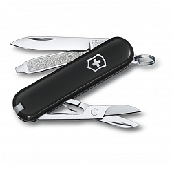 Нож-брелок, 58 мм, 7 функций, чёрный Victorinox 0.6223.3G GS