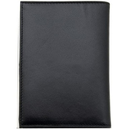 Обложка д/автодокументов чёрная Др.Коффер S10013