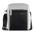 Сумка наплечная мужская BUGATTI Sera, светло-серая 49630344