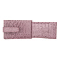 Кредитница, розовая Sergio Belotti 7401 croco pink
