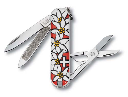 Нож-брелок Classic Edelweiss Victorinox 0.6203.840 GS