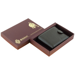 Портмоне горизонтальное тёмно-коричневое SCHUBERT g030-106/02