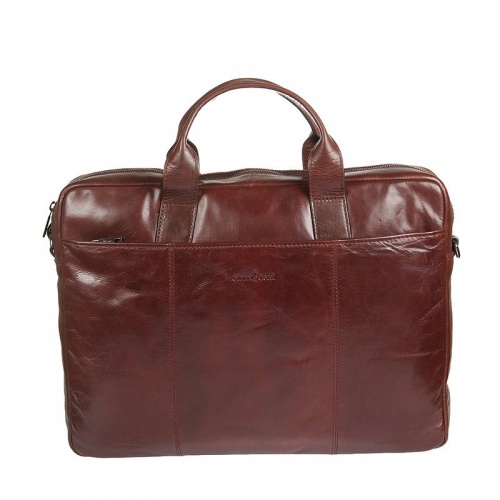 Бизнес-сумка коричневая Gianni Conti 701245 brown