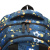 Рюкзак TORBER CLASS X, черно-синий с рисунком "Мячики" T5220-BLK-BLU