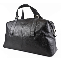 Кожаная дорожная сумка Ardenno black Carlo Gattini 4013-91