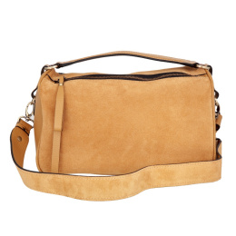 Женская сумка, желтая Sergio Belotti 60222 yellow velour