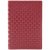 Обложка для паспорта красная. Натуральная кожа Fancy G38-03