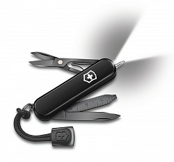 Нож-брелок Signature Lite Onyx Black, черный Victorinox 0.6226.31P GS