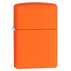 Зажигалка Classic с покр. Orange Matte оранжевая Zippo 231 GS