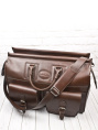 Кожаный саквояж Fabriano premium brown Carlo Gattini 4008-53