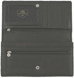 Кошелёк чёрный Tony Perotti 560108/1