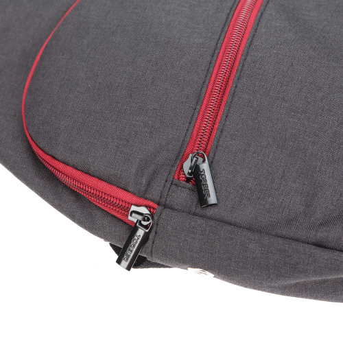 Рюкзак TORBER с одним плечевым ремнем, чёрный/бордовый T062-BRD