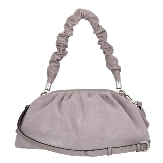 Cумка женская Sergio Belotti 60090 Pink-grey velour Na