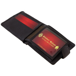 Портмоне горизонтальное тёмно-коричневое SCHUBERT g030-105/02