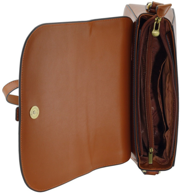 Сумка женская, коньяк Bruno Perri L13298-4/3